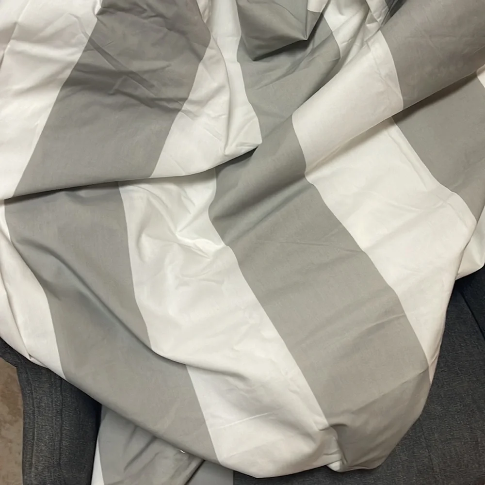 Pottery Barn Kids Rugby Stripe Duvet